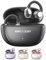 King Lucky Clip on Earbuds Open Ear Wireless Bluetooth 5.4 Headphones with Mic,50H Playtime,Noise Cancelling,Waterproof,Sports Ear Buds,Comfortable for Small Ears & Glasses Wearers,for Workouts,Black
