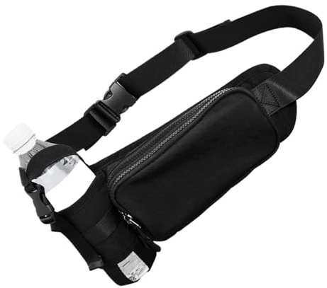 DRINKING BELT - Hip Pocket for Running, Bottle Holder | Breathable Waterproof Lightweight Outdoor Equipment Adjustable Fitness Accessory Ideal for Hiking, Jogging and Hiking