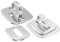 IWOWHERO 2Pcs Laptop Lock Anchor Security Fixed Plate for Tablets Monitors Phones Keyed Cable Locks for Theft Prevention Offices Schools and Libraries