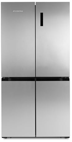 IQ30-XD183X Cross Door Fridge Freezer – Inox Stainless Steel Finish, Frost Free, Large Capacity, Multi Airflow Cooling, Energy Efficient