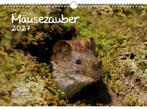 Mäusezauber DIN A3 Kalender für 2027 Mäuse - Seelenzauber