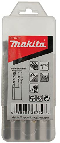 Makita D-20719 5 Piece Standard Masonry TCT Set