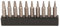 Wiha 75988 10-teiliges Torx-Mikro-Bits-Set