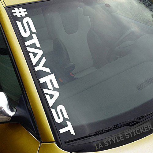 # Stay Fast Frontscheibenaufkleber Dapper Illest Static Autoaufkleber, Tuningsticker, Tuning-TREFFEN Sticker
