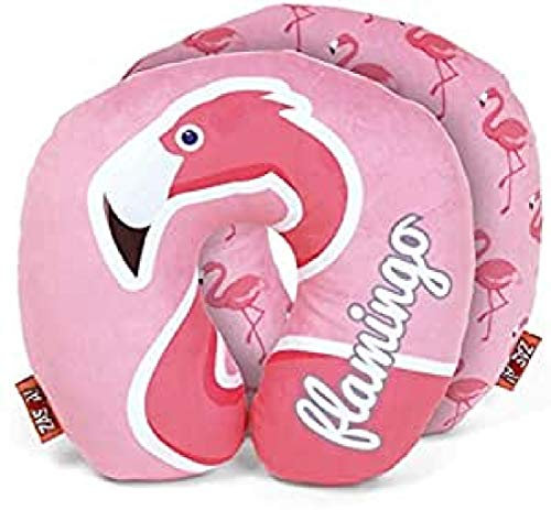 Zaska zk50101 Kissen Reise-Flamingo rosa 33 x 33 cm flamingo Rosa Große