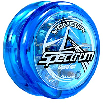 Yomega Spectrum beleuchtet den Fireball-Transaxle YoYo mit LED-Leuchten für mittlere, fortgeschrittene und Profi Level Seitentrickspiele + zusätzliche 2 Seiten