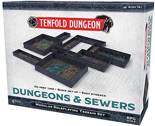 Gale Force Nine Tenfold Dungeon: Dungeons & Sewers