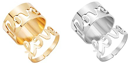 Vintage Punk Ringe, 4 Stück Verstellbar Couple Ring Dino Offene Ringe Paar Ring Knöchel Ring Silber 925 Sterling Damen Punk Ring Boho Gothic Ring Fingerringe Stapelbare Ringe für Frauen Mädchen
