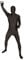 Morphsuits Nera Adulto, Morphsuit Travestimento, Zentai Tuta, Tuta Nera Uomo, Travestimenti Carnevale Uomo XL