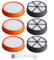 NbgrvB Type 90 Vacuum Filter Kit,Includes 3pack Pre Motor Filter Type 90 & 3pack Post Motor Filter Type 90, for Vax For Mach Air Lift Stretch Pet Vacuum Cleaner