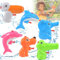 Funmo 6Pcs Wasserpistole für Kinder,Wasserpistole Klein,Interaktives und leidenschaftliches Spielzeug das perfekte Spielzeug für Sport,Pools, Strände und Wasserschlachten im Freien
