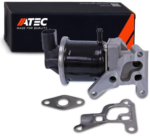 ATEC Germany 1x AGR Ventil elektrisch 5-polig inkl. Dichtung Kompatibel mitSEAT AROSA (6H1), VW LUPO I (6X1, 6E1), POLO (6N2), POLO III CLASSIC (6V2), POLO Variant (6V5)