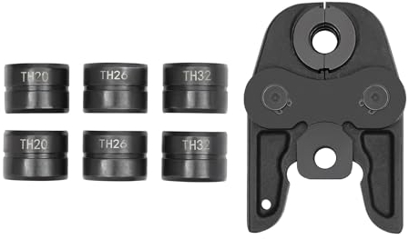 Pressbacken Set TH16-20-26-32 Leichte Profi-Zange aus gehärtetem Stahl 4-in-1 Crimpwerkzeug für Aluminium-Kunststoffrohre PEX-Rohre PB-Rohre Usw