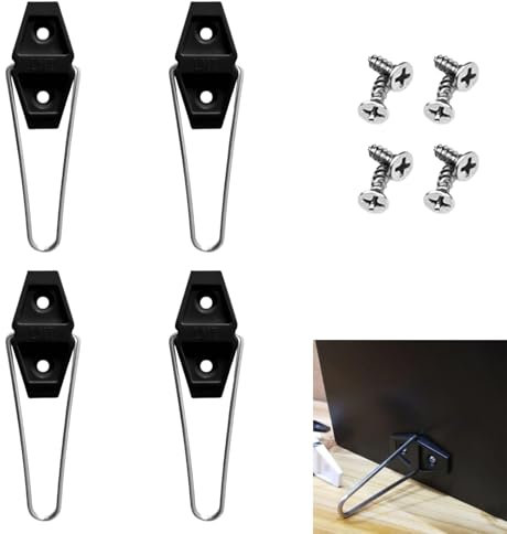 4 Pcs Picture Stand,Photos stands,Picture Frame Stands,Photo Frame Stand,Pictures Stands,Pictures Holder,Photo Frame Display Accessories,Metal Easel Back Support,for Display Craft Fairs,Cookbooks