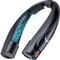 Tomatofrydan Ventilateur de Cou,Ventilateur Cou 6000 mAh,6 Vitesses Réglables,360° Cooling Ventilateur de Cou,Portable Ventilateur Mains Libres USB pour Bureau Domicile Voyage En Plein Air (Noir)