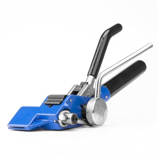 Junterone Outil de Coupe de Serre-Câbles pour Largeur 4,6-25 Mm, Épaisseur 0,25-1,2 Mm, Outil de Coupe de Sangle de Fixation