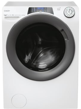 Lavatrice Candy 31020041 RAPIDO PRO RP 486BWMR9 1 S White e Gray