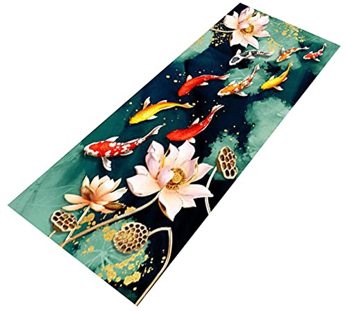 MEVZHH Tappeti, Tappeto Del Corridoio, Tappeto Antiscivolo Al Coperto Sottile a Basso Bordo Di Pila, Utilizzator L'Ingresso Della Cucina Lavanderia/a / 60X100Cm/a/120 * 500 cm