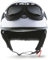 Moto Helmets® D22-Set „White“ · Brain-Cap · Halbschale Jet-Helm Motorrad-Helm Roller-Helm Scooter-Helm Bobber Mofa-Helm Chopper Retro Cruiser Vintage Pilot Biker Helmet Brille Visier · S (55-56cm)