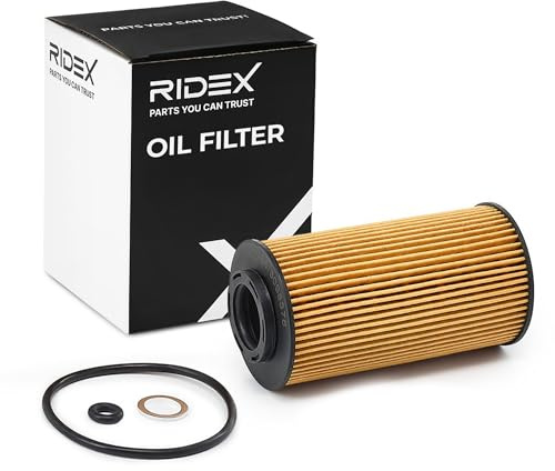 RIDEX 7O0091 Ölfilter Kompatibel mit OPEL Corsa C Schrägheck X01 Filtereinsatz mit Dichtungen