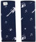 JYOKO KIDS Gurtpolster Universal für Babyschale, Buggy, Autositz (20,5 x 21, Rock Hero)