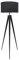 Riess Ambiente Elegante Stehleuchte TRIPOD schwarz Retrodesign Stehlampe Wohnzimmerlampe
