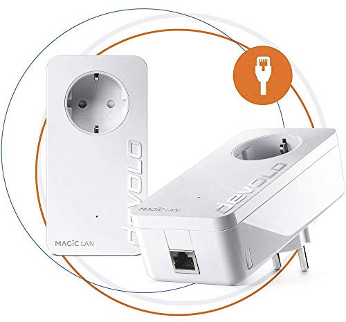 Devolo Magic 2 Kit de démarrage LAN 1-1-2 2 x (2400 Mbps Powerline + 1 x LAN)