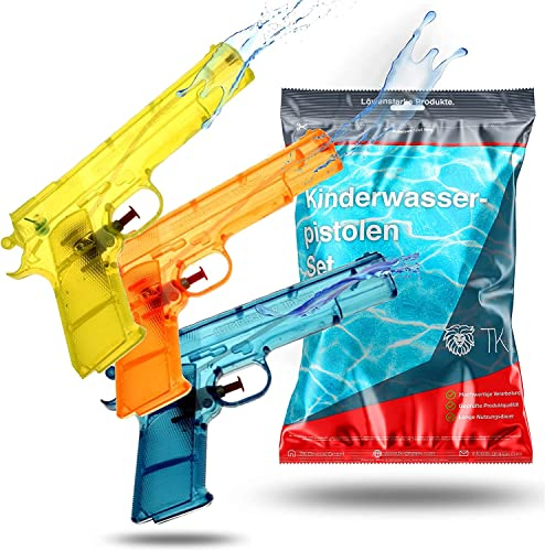 30x Wasserpistolen Set 15 cm Wasserspritzpistole Spritzpistole klein mini Wasser für Kinder als Mitgebsel, Kindergeburtstag, Giveaway, give aways Mitbringsel Jungen Mädchen