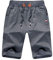 Tansozer Kurze Hose Herren Shorts Sommer Jogginghose Kurz Baumwolle Gym Sweat Shorts Herren Sport (Grau,M)