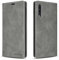 QLTYPRI Coque pour Samsung Galaxy A50, Housse en Cuir Premium PU Portefeuille Etui, [Fentes pour Cartes] [Fermoir Magnétique] [Stand Fonction] Flip Coque pour Samsung Galaxy A30S A50 A50S - Gris