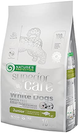 Nature's Protection Leckerli Welpe Junior Mini Weißfisch 10 kg