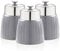 SWAN SWKA1024GRN Retro Set mit 3 Kanistern, Grau