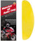 XII WY Universal Motorrad Helm Schild Antibeschlag Folie Gelb Nachtsicht Visier Linse Einsatz Nebelfest 9.5cm X 25cm