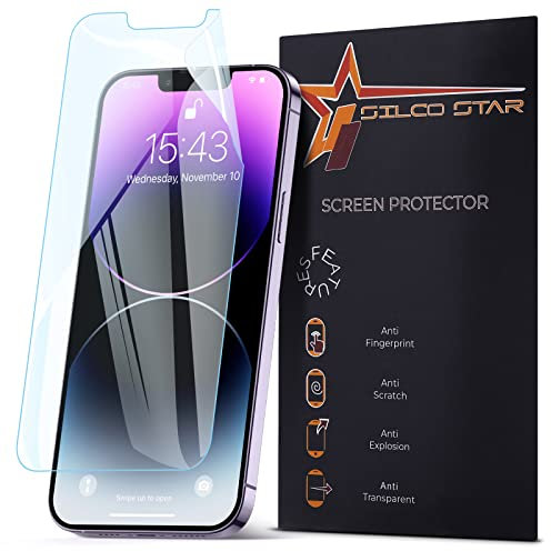 SILCOSTAR [2 PACK Anti Glare/Matte Plastic Screen Protector For iPhone 14 Plus (6.7) / iPhone 13 Pro Max (6.7) - Matte/Anti Glare LCD Screen Guard Cover