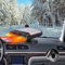 DAZZTIME Calefactor Coche Mechero Portátil,12V 150W Portátil Calentador Coche,Calentador De Coche,Calefacción y Ventilador de Refrigeración 2 en 1,Calentador De Coche Portátil,Rotación 360°