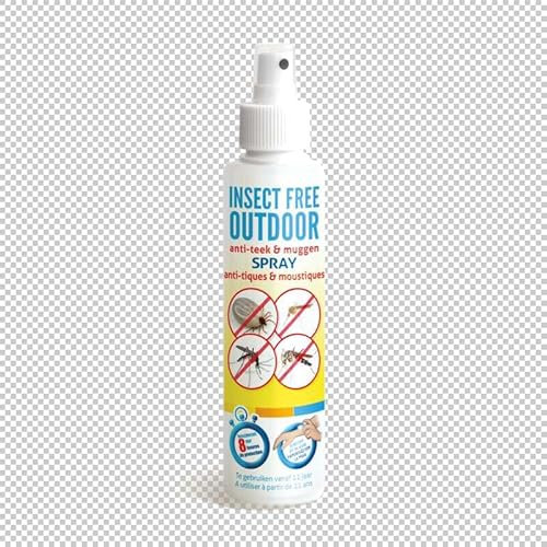 BSI - Anti-Insectes - Moustiques - Insecte Free Outdoor - 200 ml - A Base d'Icaridine - Jusqu'à 8 Heures d'Efficacité