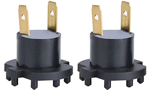 1 Paar Ersatz-Scheinwerferlampenfassung Adapterhalter Ersatz für 3 5 323 B28V510A3 H7 LED-Adapter