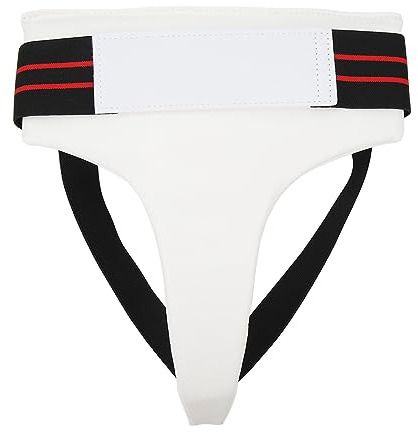 VBESTLIFE Taekwondo-Tiefenschutz, Damen-Schrittschutz, Elastischer Suspensorium-Unterstützer für das Boxtraining (L)