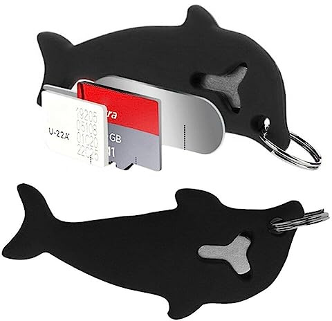 SIM -Karten -auswurfspin Offene Nadel Universal Delfine Geformte Mobiltelefon SIM -kartenspeicher Hülle Ejektor -werkzeugschlüsselringanhänger