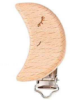 SALAS - FR2065 3 Pinza chupetero Estrella Color: Natural Talla: Unic