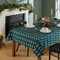 Catherine Lansfield Tovaglia natalizia in cotone, motivo schiaccianoci, 137 x 178 cm, colore: verde
