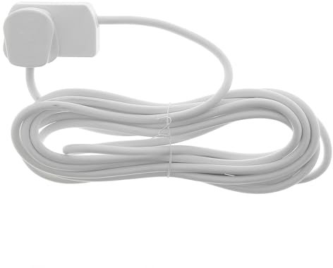 Jegs 1 Way Mains Extension Lead Single Gang Trailing Socket 5 Metre Cable 13A White
