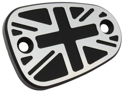 Motorrad Bremsflüssigkeitsbehälter Deckel Mo&torrad Öl Tasse Abdeckung Bremsflüssigkeit Kappe Vorderradbremsbehälter Hauptbremszylinder Scheibenkappe Für Tr&iumph Bo&nneville Bo&bber T120