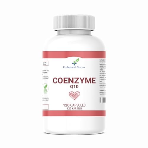 Coenzima Q10 200mg| 120 capsule vegane |Fornitura per 4 mesi | Energia e antietà – Dosi elevate