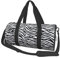 Gbuzozie Sporttasche, Reisetasche, Schuhfach für Männer und Frauen, faltbar, leicht, Yoga, Fitnessstudio, Sporttasche, Zebra-Print, Einheitsgröße