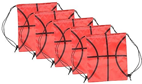 LIFKOME Sport Kordelzug Tasche 5er Set Leichte Wanderrucksack Dekoratives Thema Für