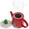 Tofficu 1 Set Di Teiere Natalizie In Ceramica Set Di Stoviglie In Ceramica Tazze Da Tè In Stile Natalizio