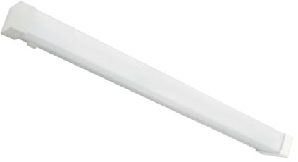 LED Wandlampe mit Schalter B: 6,3 cm IP44 Weiß länglich neutralweißes Licht 4200 K 1720 lm Spiegellampe Wandleuchte Badezimmer