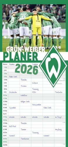 grün-weißer Planer 2026