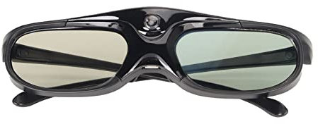 AKLOSIPY D Link 3D Glasses 44Hz Rechargeable High Light Tran Shutter Glasses for D Projectors